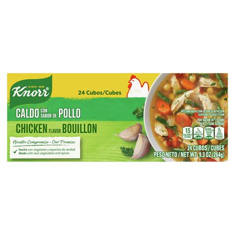 Knorr Chicken Cube Bouillon - Shop Broth & bouillon at H-E-B