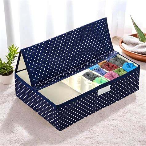 Kuber Industries Multipurpose Foldable Undergarments Organizer For ...