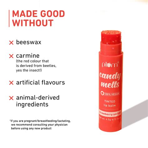 Buy Candy Melts Strawberry Sorbet Tinted Lip Balm – Plum