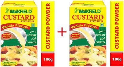WeiKFiELD CUSTARD POWDER 100 GM +100 GM Custard Powder Price in India ...