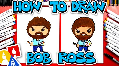 Image result for Bob Ross Drawing Tutorial