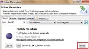 Selenium and TestNG Tutorial 的图像结果