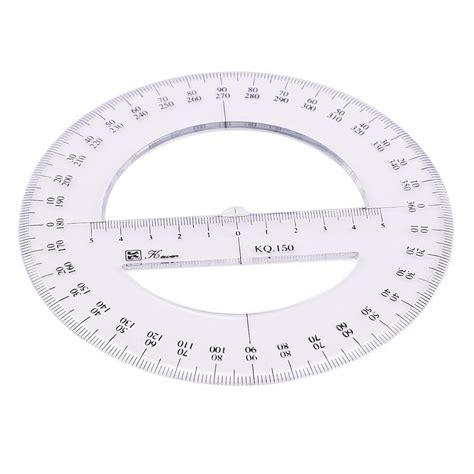 NYLSA 360 Degree Protractor Angle Finder Drawing Rulers for School ...
