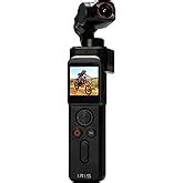 IZI IRIS Pocket 4K Vlogging Camera - with Dual AMOLED Display 1/1.3 ...