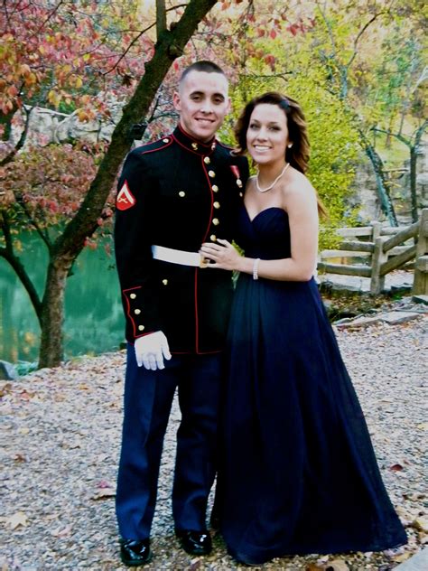 Color Women Dress At Military Balls