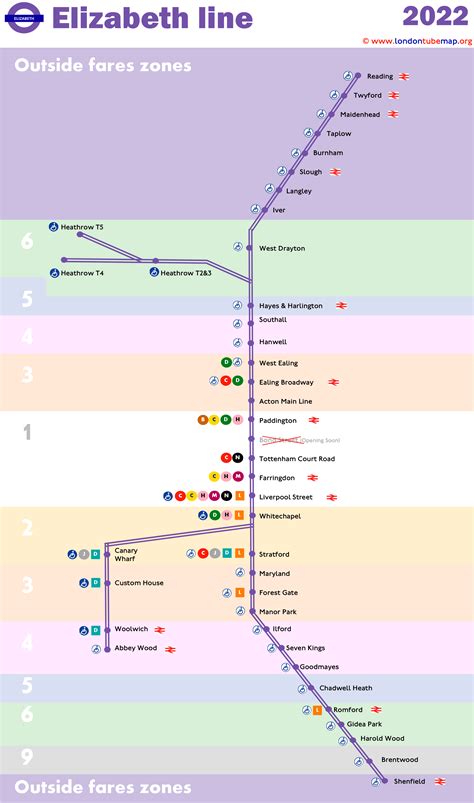 London Tube Map Elizabeth Line at Keira Engstrom blog