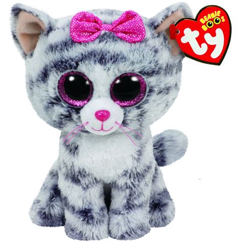 Beanie Boos Regular Plush Kiki The Grey Cat | Toy Brands A-K | Casey's Toys