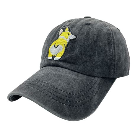 Men's & Women's Cute Corgi Dog Mom & Dog Dad Baseball Cap Vintage ...
