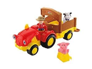 Buy Fisher-Price Little People Tow 'n Pull Tractor Online at Low Prices ...