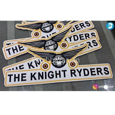 Sports Patches - Knight Riders Patch Manufacturer from Ludhiana