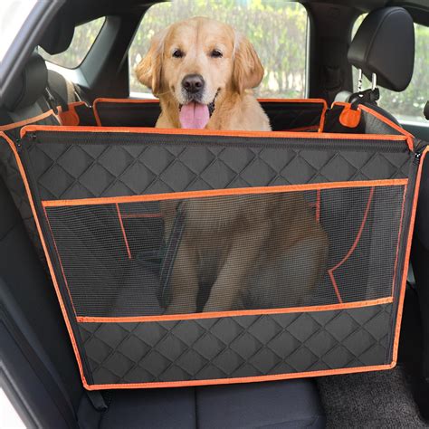 Snapklik.com : Pecute Dog Car Seat Cover For Back Seat