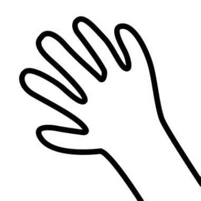 手掌简笔画 的图像结果