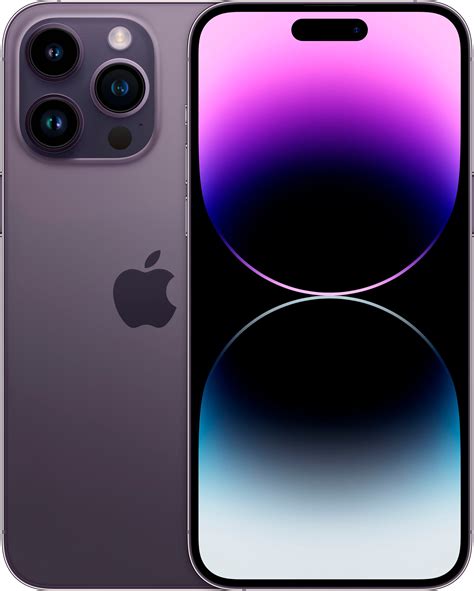 2022 Apple - iPhone 14 Pro Max 128 GB - Deep Purple(Unlocked, US ...