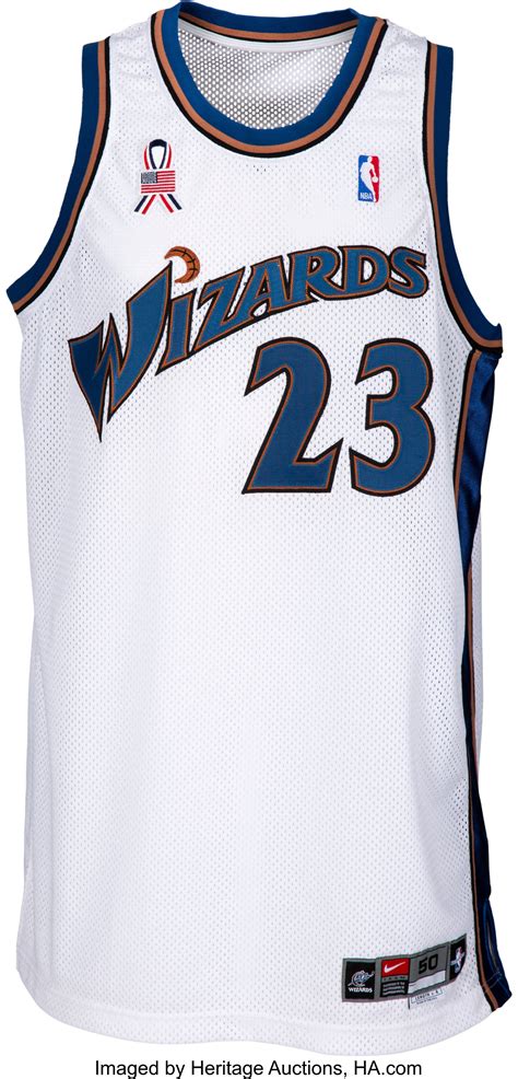 2001 Michael Jordan Game Worn & Signed Washington Wizards | Lot #56962 ...