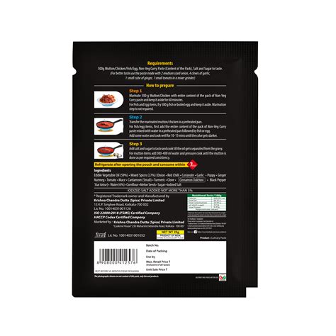 Shop for Non Veg Curry Paste 25g Online In India At Affordable Price