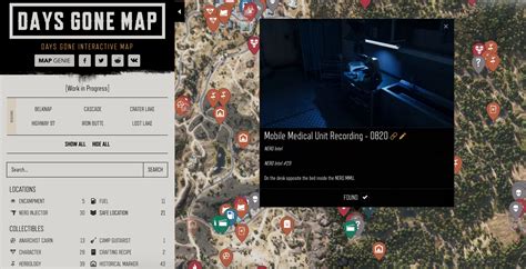 Steam Community :: Guide :: Days Gone Interactive Map