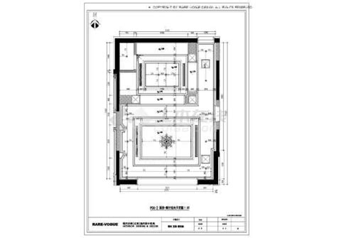 [别墅装修设计]某400平米别墅装修设计施工CAD图 - 土木在线