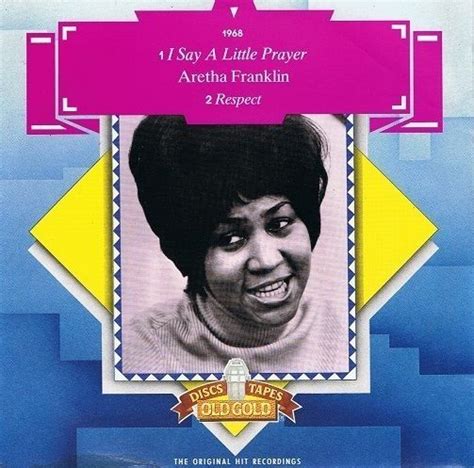 ARETHA FRANKLIN I Say A Little Prayer Vinyl Record 7 Inch Old Gold OG ...