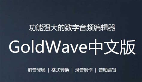 怎么用GoldWave中文版提取视频中的音乐？-Goldwave中文官网