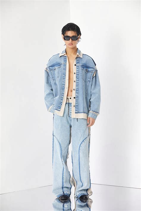 'DENIM DRIP' PANTS – Kanika Goyal Label