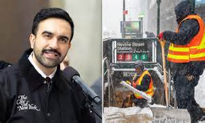 NYC mayor blasted for requiring ID to shovel snow while DSA says you ...