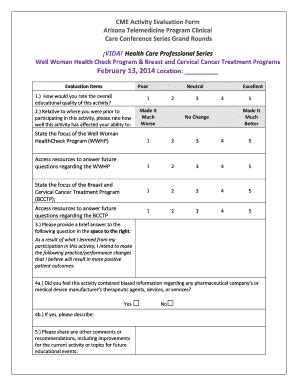 CME Activity Evaluation Form 2 13 14pdf - Streaming Biocom Arizona ...