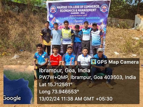 Intercollegiate light ball cricket tournament – Goa Multi Faculty College