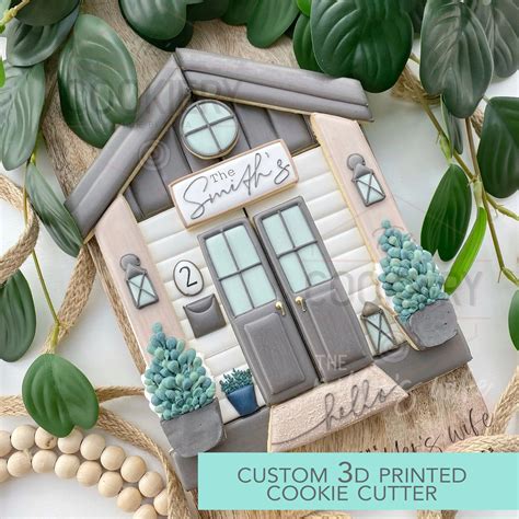 House Cookie Cutter Platter (12pc Set) - Sweet Wonderland