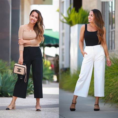 How To Wear Wide Leg Pants for Petites - Stylish Petite