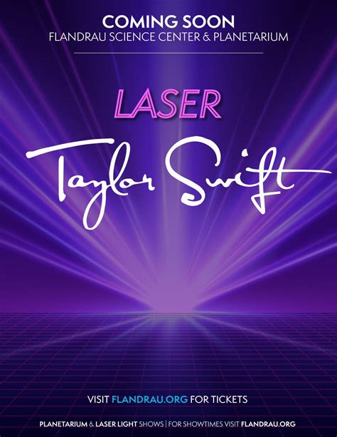 Taylor Swift | Laser Light Show, Flandrau Science Center and ...