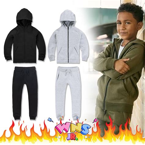 Jordan Craig Kids Uptown Zip Up Sweatsuit - WNS Apparel