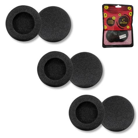 Crysendo Headphone Cushion Ear Muffs Headphone Cushion (60mm / 6cm ...