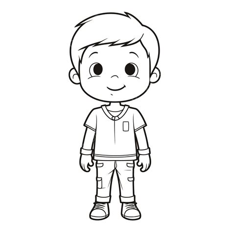 Children Coloring Clip Art Coloring Pages
