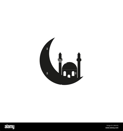 mosque simple icon, islamic worship place, muslim symbols, vector illustration Stock Vector ...