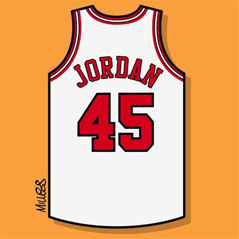 Michael Jordan Basketball Jersey