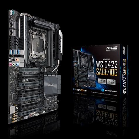 しておりま エイスース WS C422 SAGE/10G [Intel C422/LGA2066/DDR4/USB 3.1 Type-C ...