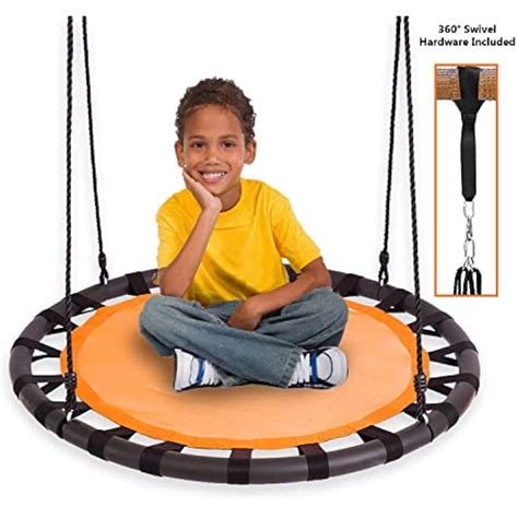 Clevr 40 Tree Net Teslin Web Saucer Round Swing, India | Ubuy
