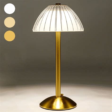 HEQET Cordless Table Lamps for Home,Table,Dining Room, Gold ...
