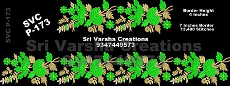Sri Varsha Creations | Premium Computer Embroidery Designs at ...