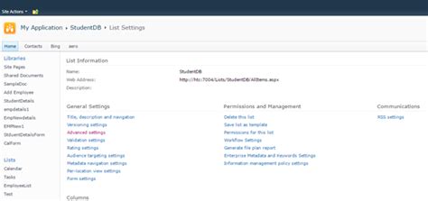 Create Site Columns, Content Types, Bind content type to list in share ...
