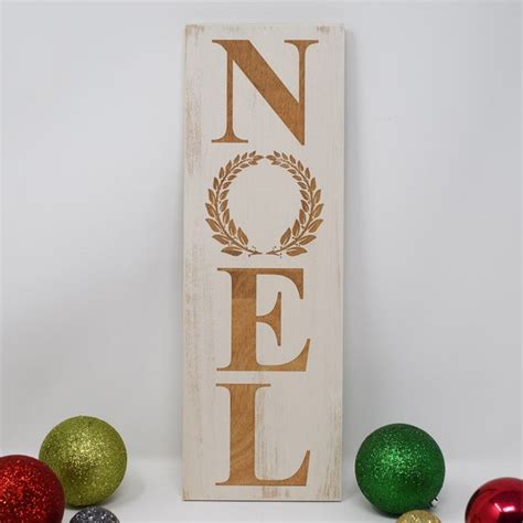 Noel Wood Sign - Etsy