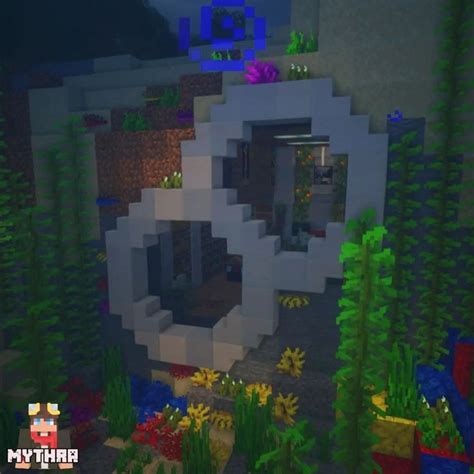 Image result for Minecraft Underwater Base Tutorial