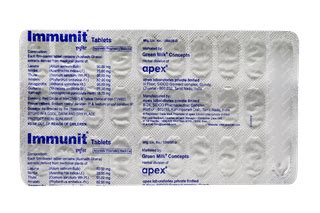 Immunit Tablet 30 - Uses, Side Effects, Dosage, Price | Truemeds