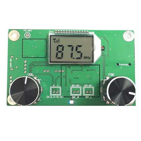 DSP PLL Digital Stereo FM Radio Receiver Module 87-108MHz with Serial ...