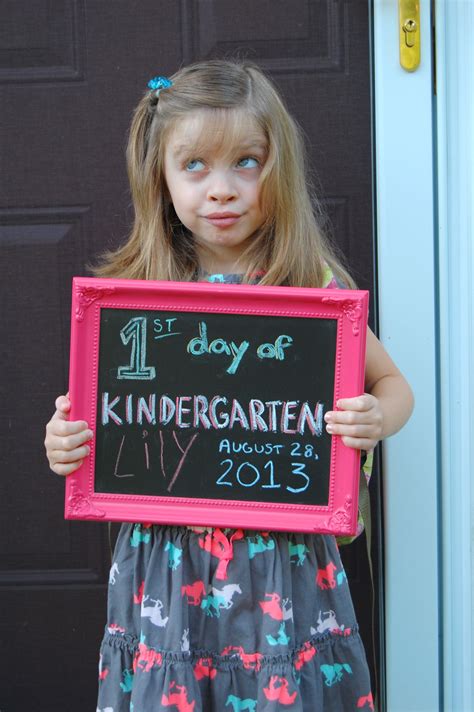 The First Day Of Kindergarten
