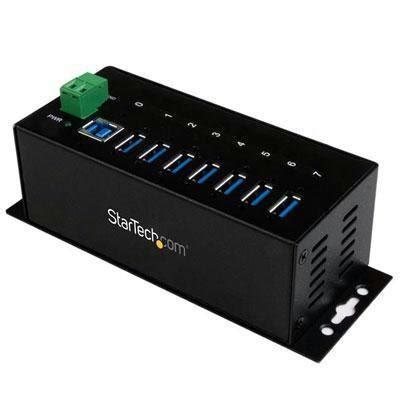 Startech Add Seven USB 3.0 Ports with This Din Rail Or Surface ...