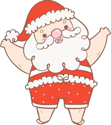 Cute Santa Drawing