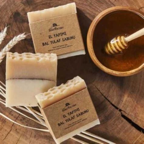 Handmade Honey Oat Soap 110g , 3 pack