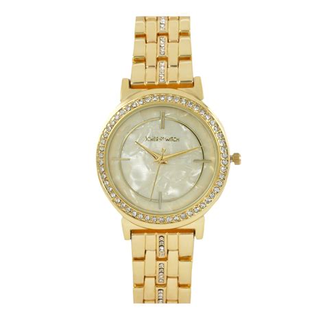 Shop online Moonlight All Gold Rhinestone Watch by Joker and Witch ...