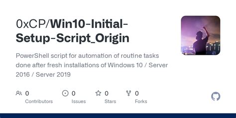 Image result for Windows Setup Script GitHub